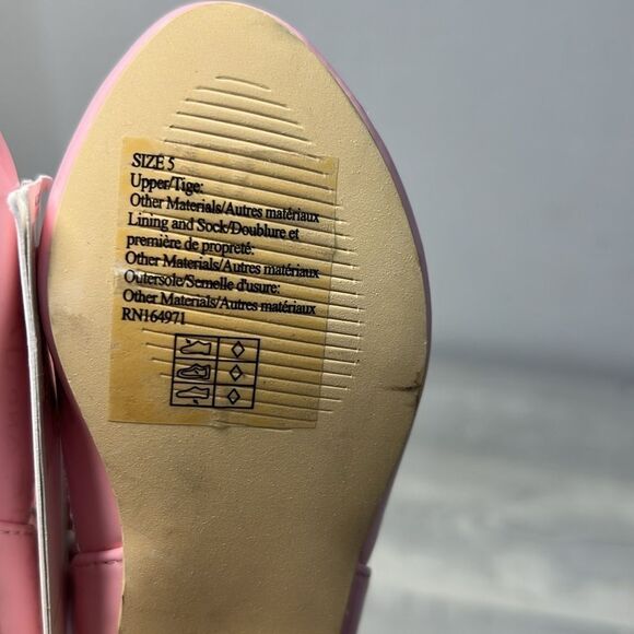 Janie and Jack 100048235 Heart T-Strap Ballet Flat NWT - Picture 8 of 11